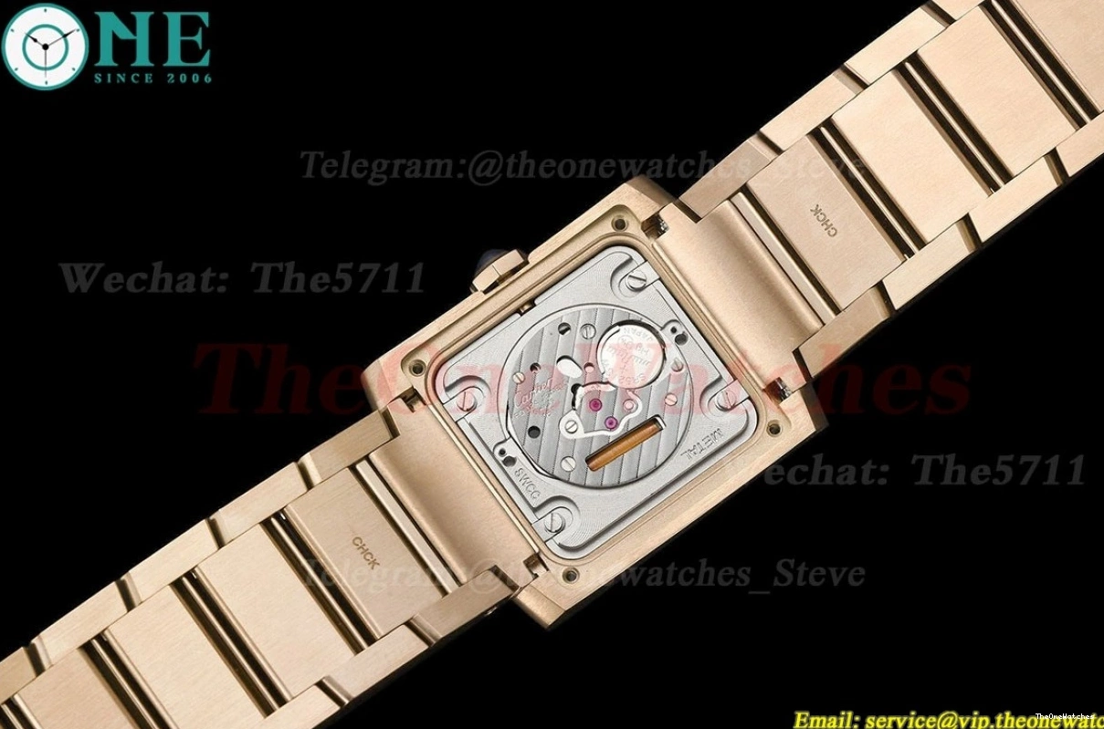 8848F 27mm Quartz Silver Tank RG RG Française Dial 0307